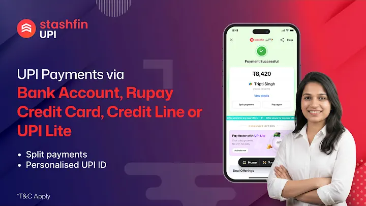 Stashfin UPI, Pay Bills, Loans screenshot 2