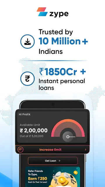 Zype Instant Personal Loan App screenshot 2