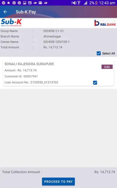 Sub-K Pay screenshot 3