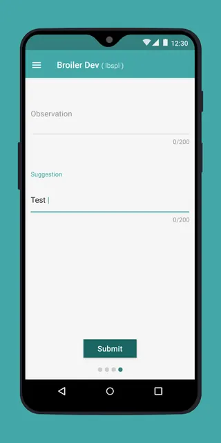 Broiler mobile application screenshot 4