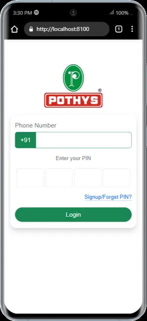 Pothys EPM screenshot 1