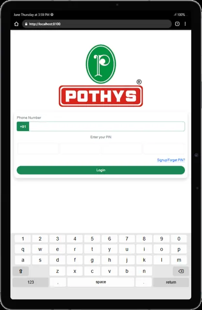 Pothys EPM screenshot 6