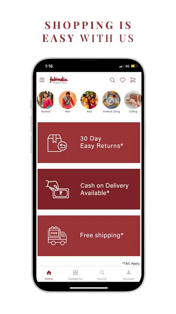 Fabindia screenshot 2
