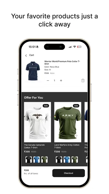 Warrior World : Shopping App screenshot 4