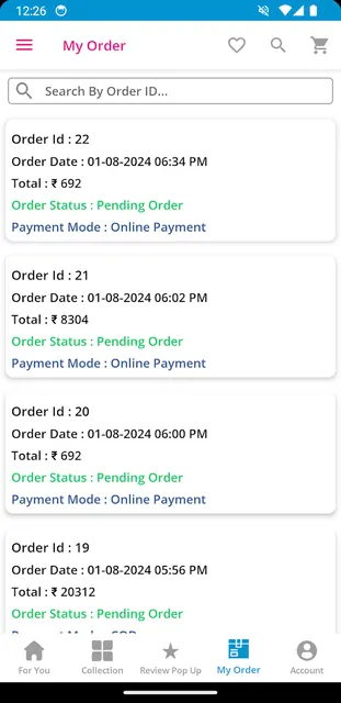 Pionex Fab Online Ethnic Store screenshot 4