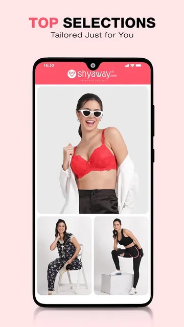 Shyaway: Lingerie Shopping App screenshot 1