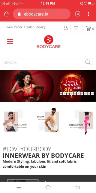Bodycare - BodyX - Bodyactive screenshot 1
