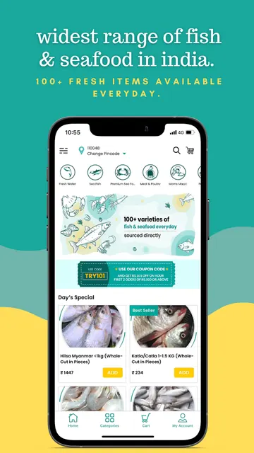 Jalongi : Fresh Fish & Seafood screenshot 2