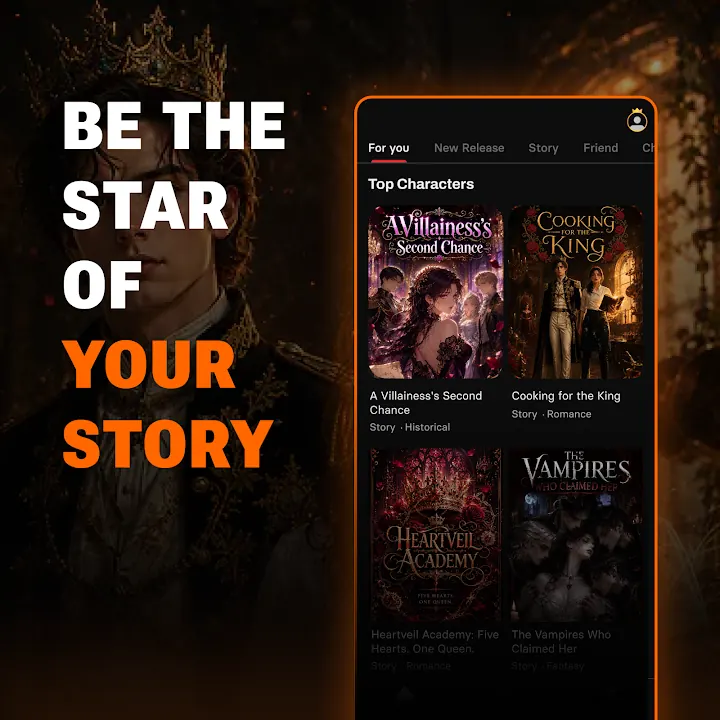 Kavana - AI Chat Stories screenshot 1