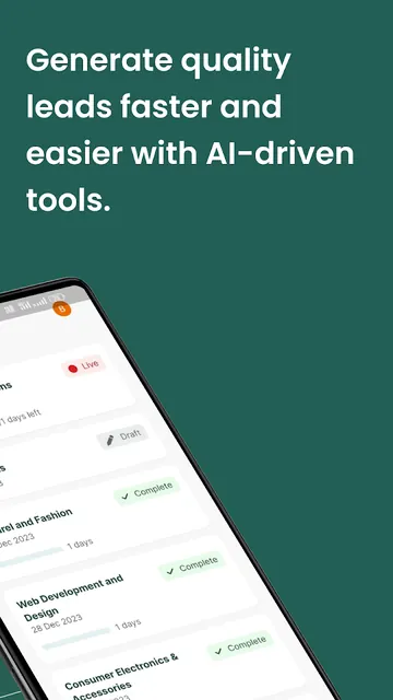 GrowEasy-Lead Gen & Marketing screenshot 2
