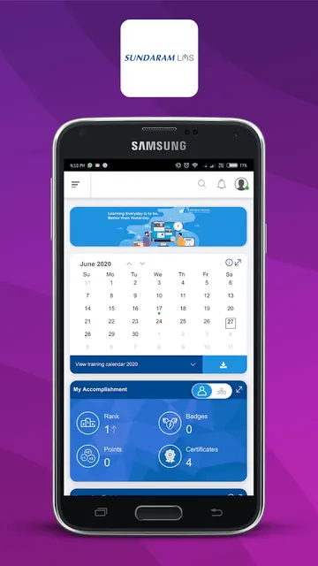 Sundaram LMS screenshot 3