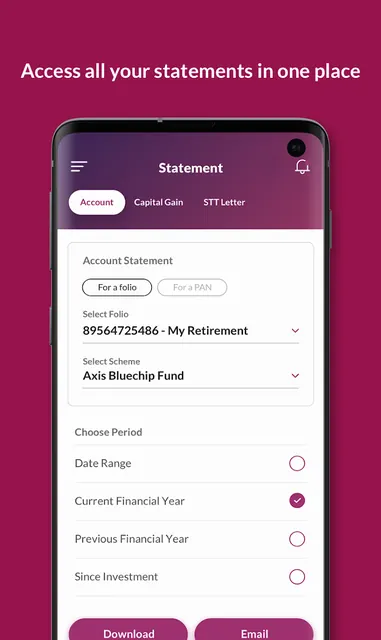 Axis Mutual Fund Invest Online screenshot 4