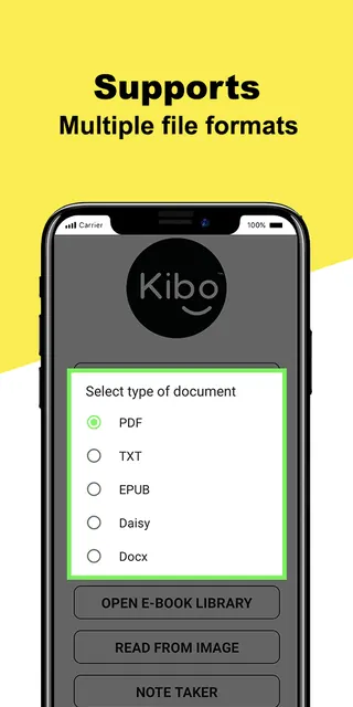 Kibo: Accessibility for all screenshot 5