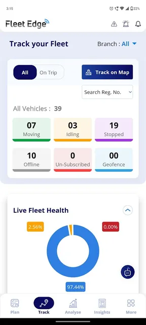 Tata Motors Fleet Edge screenshot 1