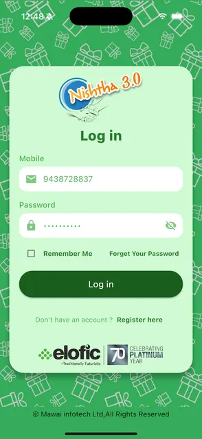 ELOFIC NISHTHA screenshot 1