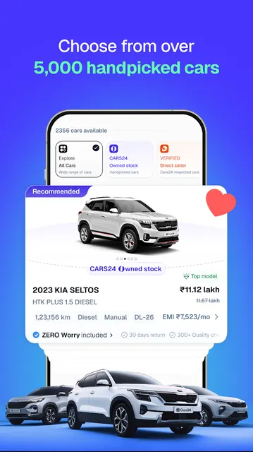 Cars24®: Buy & Sell Used Cars screenshot 4