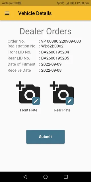 HSRP Fitter Celex screenshot 4