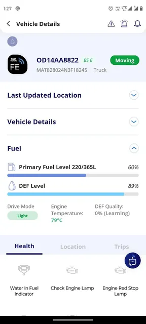 Tata Motors Fleet Edge screenshot 2
