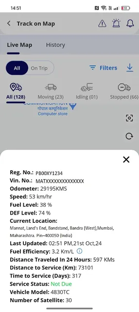 Tata Motors Fleet Edge screenshot 4