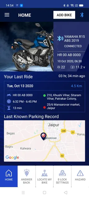 Yamaha Motorcycle Connect X screenshot 2