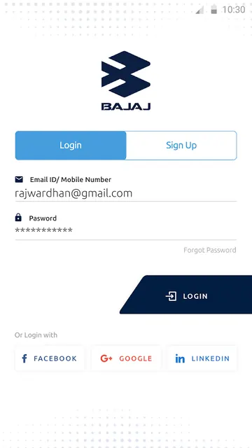 Bajaj Care screenshot 1