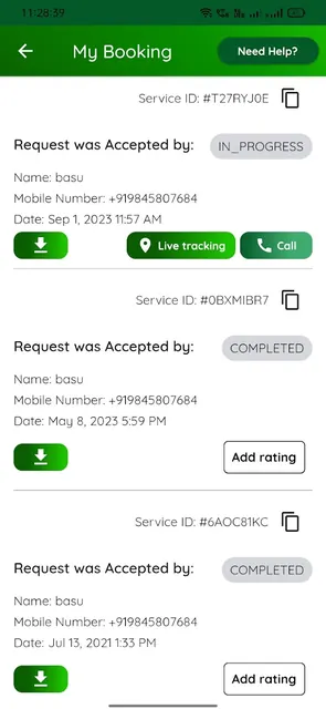 AAIR-Bike and Car Services screenshot 6