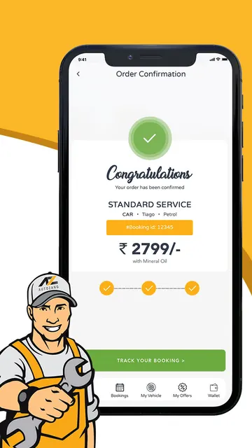 Autozang - Bike Service App screenshot 2
