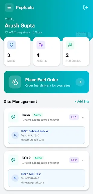 Pepfuels screenshot 2