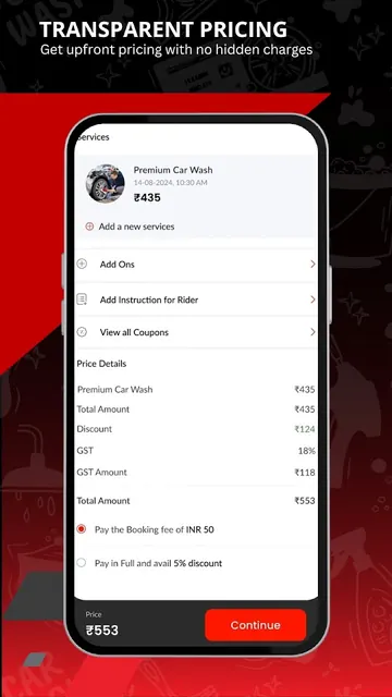 Fixigo - Car Wash & Care screenshot 5