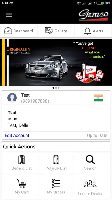 Gemco Automotive screenshot 2
