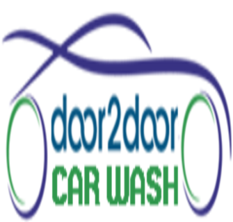 Door to Door Car Wash logo