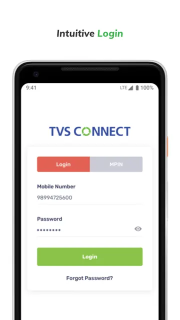 TVS CONNECT screenshot 1