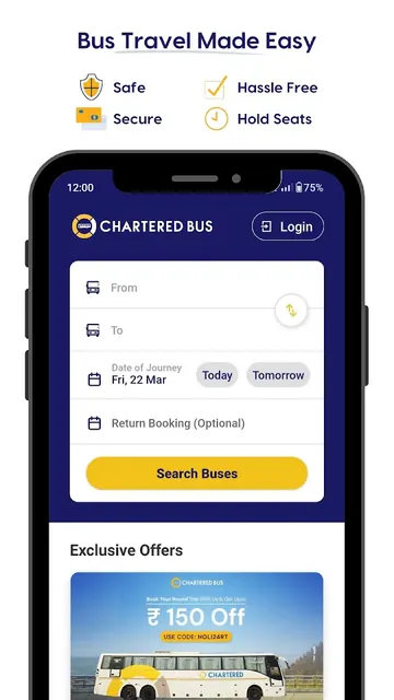 Chartered Bus screenshot 1