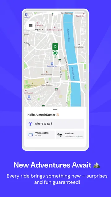 Vayu - Book Auto/Cab screenshot 2