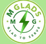 M GLADS logo