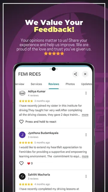 Femi Rides - Women For Women screenshot 6