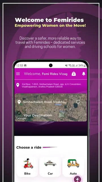 Femi Rides - Women For Women screenshot 1