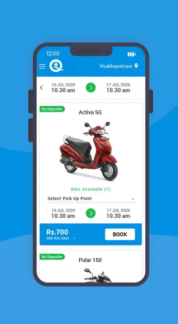 QUICKON-Bike Rentals screenshot 6