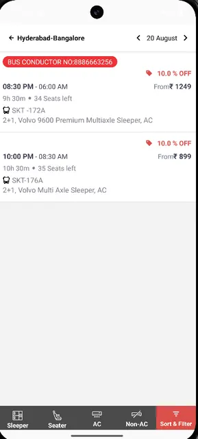 Sri Krishna Travels screenshot 1