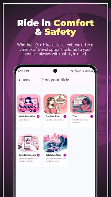 Femi Rides - Women For Women screenshot 2