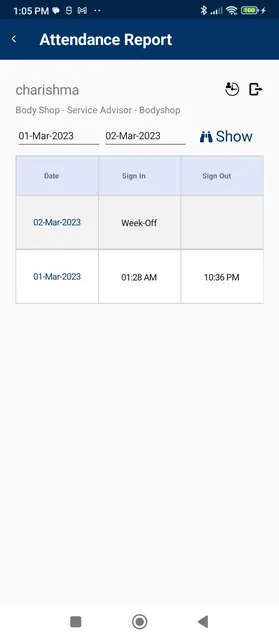 Readywire Attendance screenshot 4