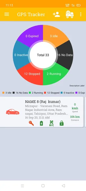 Motocop track screenshot 1