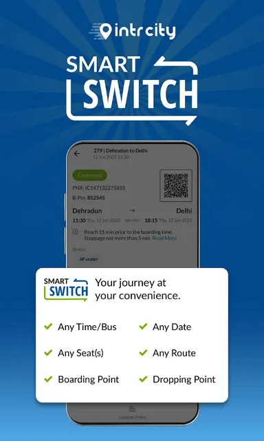 IntrCity: Bus Ticket Booking screenshot 3
