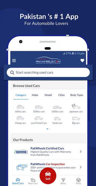 PakWheels: Buy & Sell Cars screenshot 1