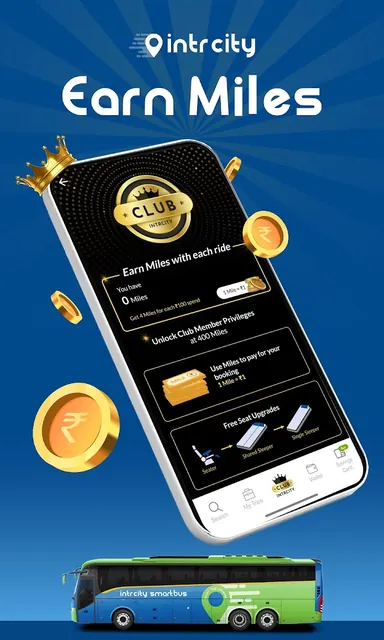 IntrCity: Bus Ticket Booking screenshot 2