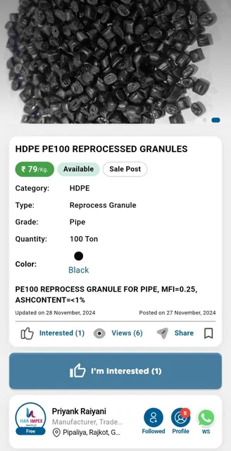 Plastic4trade - B2B Polymer screenshot 5