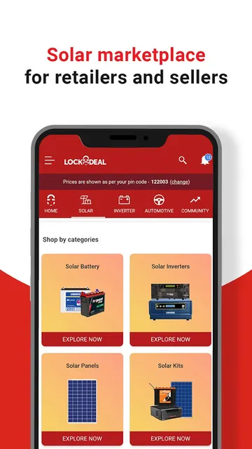 LockTheDeal: Solar Marketplace screenshot 1