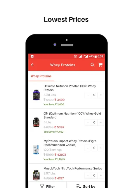 Pigi Supplements: Whey Protein screenshot 2