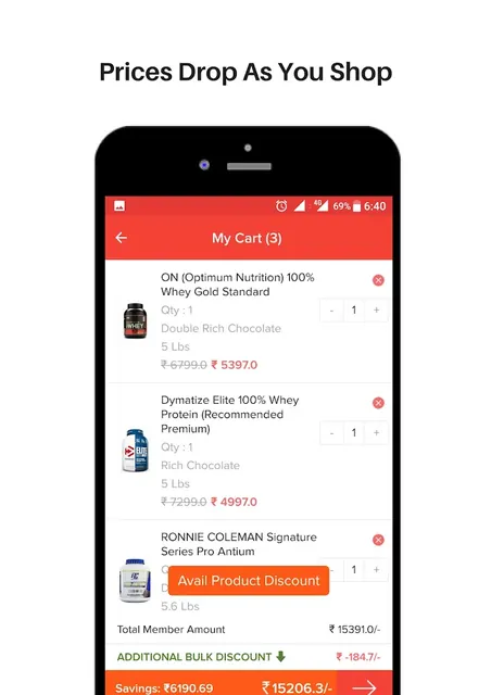 Pigi Supplements: Whey Protein screenshot 3