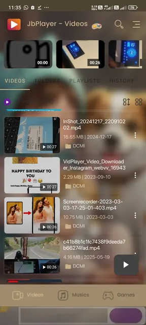 VideoMate Player - Play Videos screenshot 1